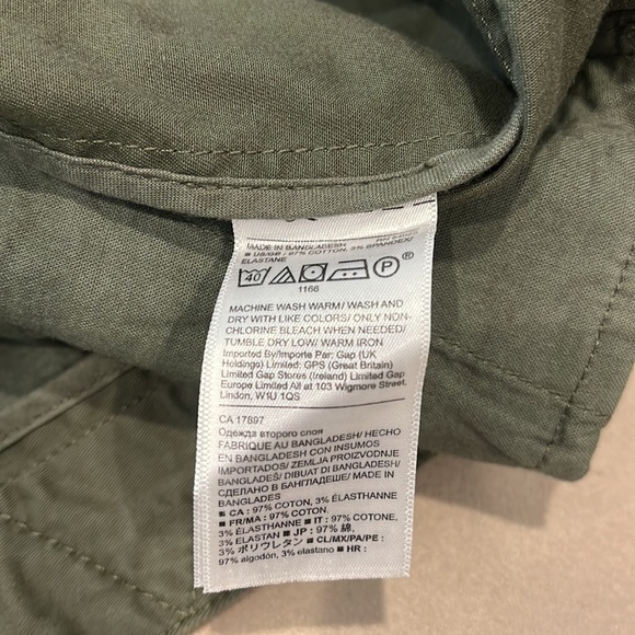 Banana Republic Flight Utility Crop Jacket Size XSP - Picture 8 of 10